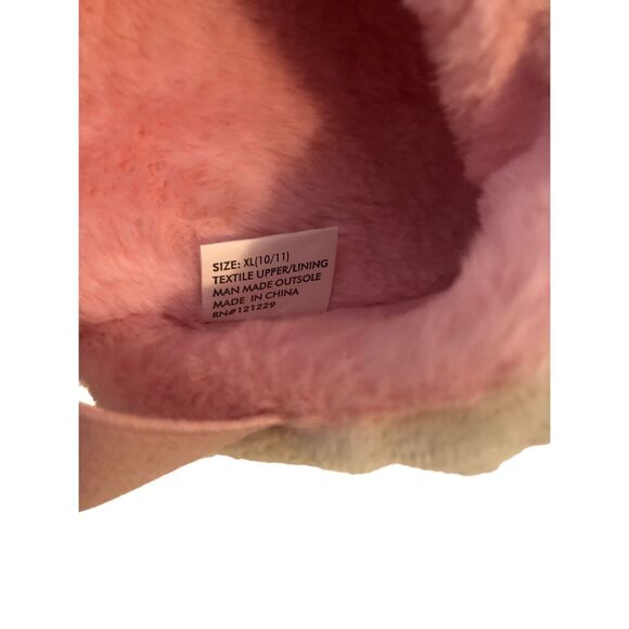 Kenzie Memory Foam Slippers Elastic Strap Slip On Size 10/11 NEW - Picture 8 of 9